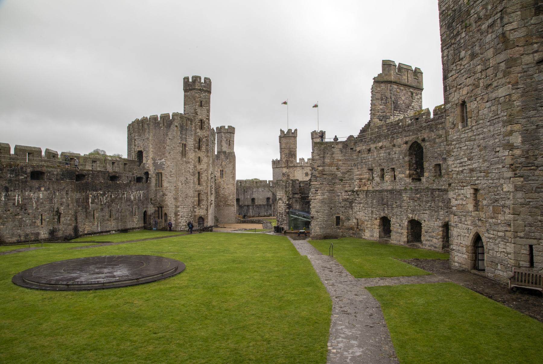 Caernarfon Castle, Caernarfon, Wales